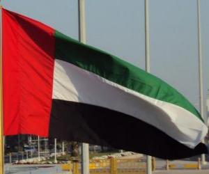 пазл Флаг Объединенных Арабских Эмиратов